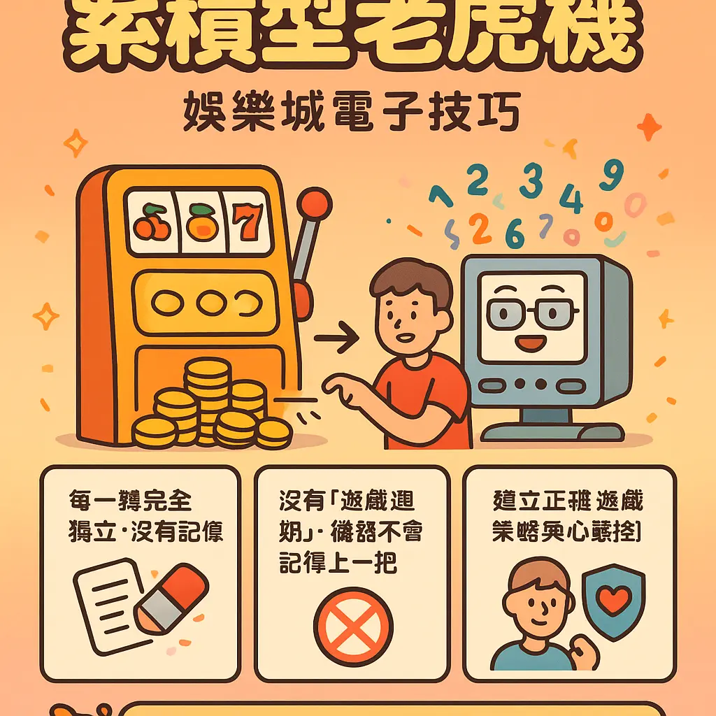 娛樂城電子技巧 - 累積型老虎機