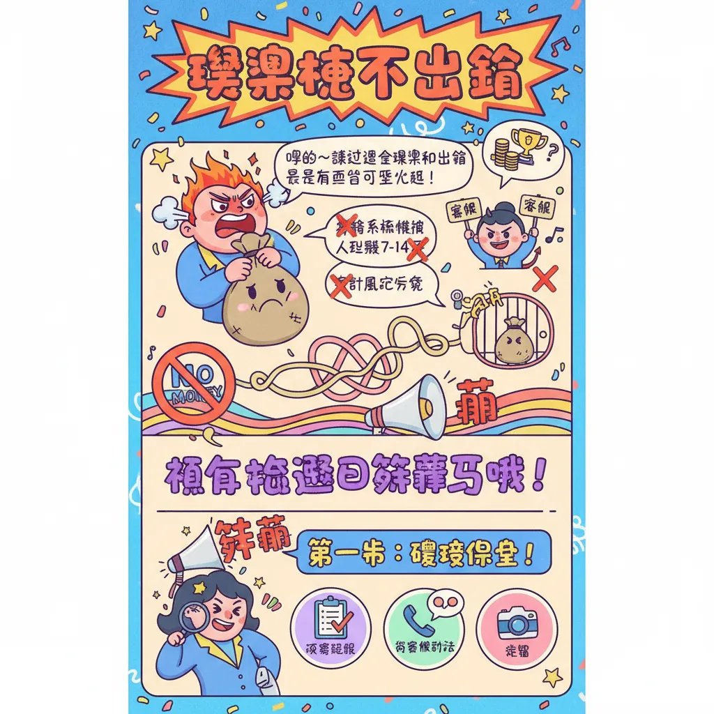 娛樂城不出金怎麼辦？