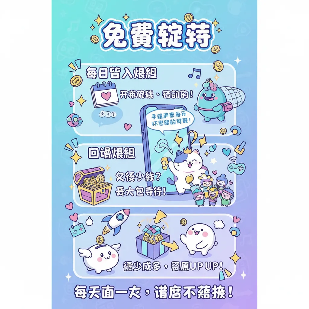 掌握免費旋轉技巧：手遊每日獎勵與資源管理攻略