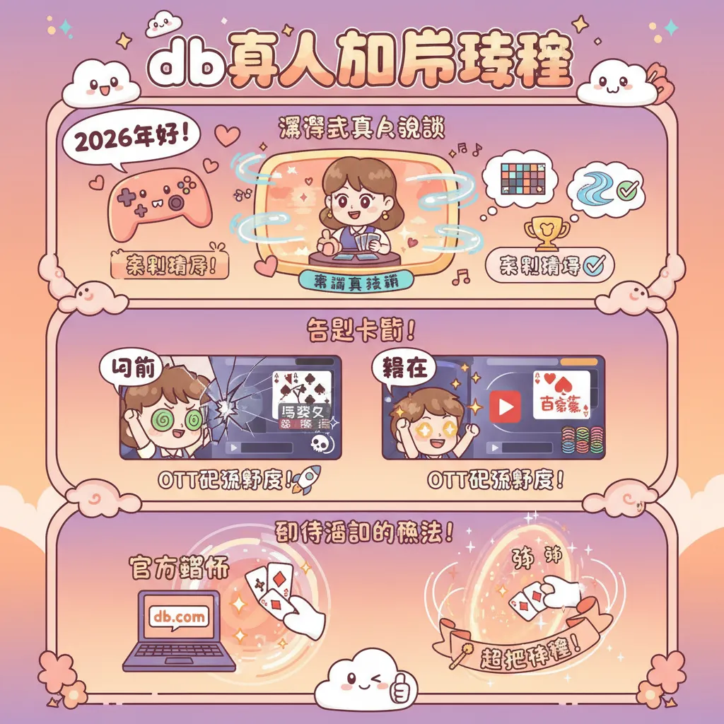 db真人：打造極致沉浸的真人視訊與互動體驗