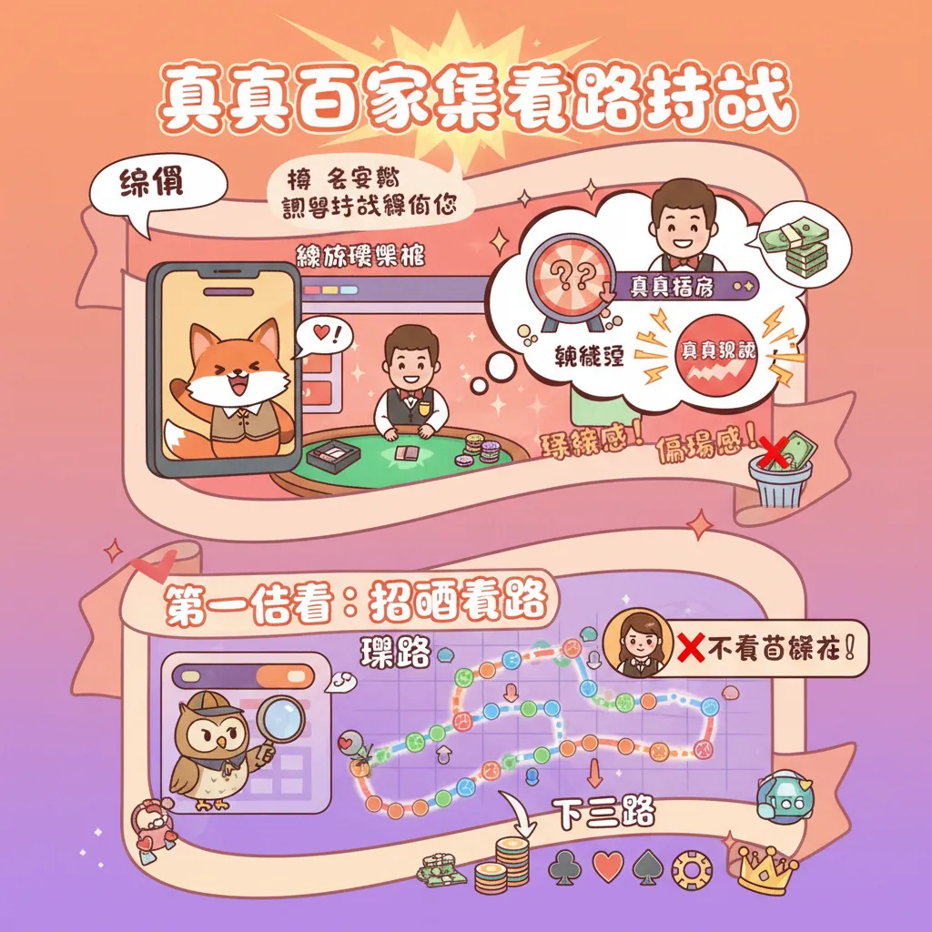 玩轉mt真人：掌握真人百家樂看路技巧與心態