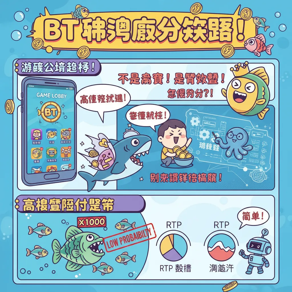 玩轉BT捕魚：掌握高倍率挑戰與爆分遊戲策略