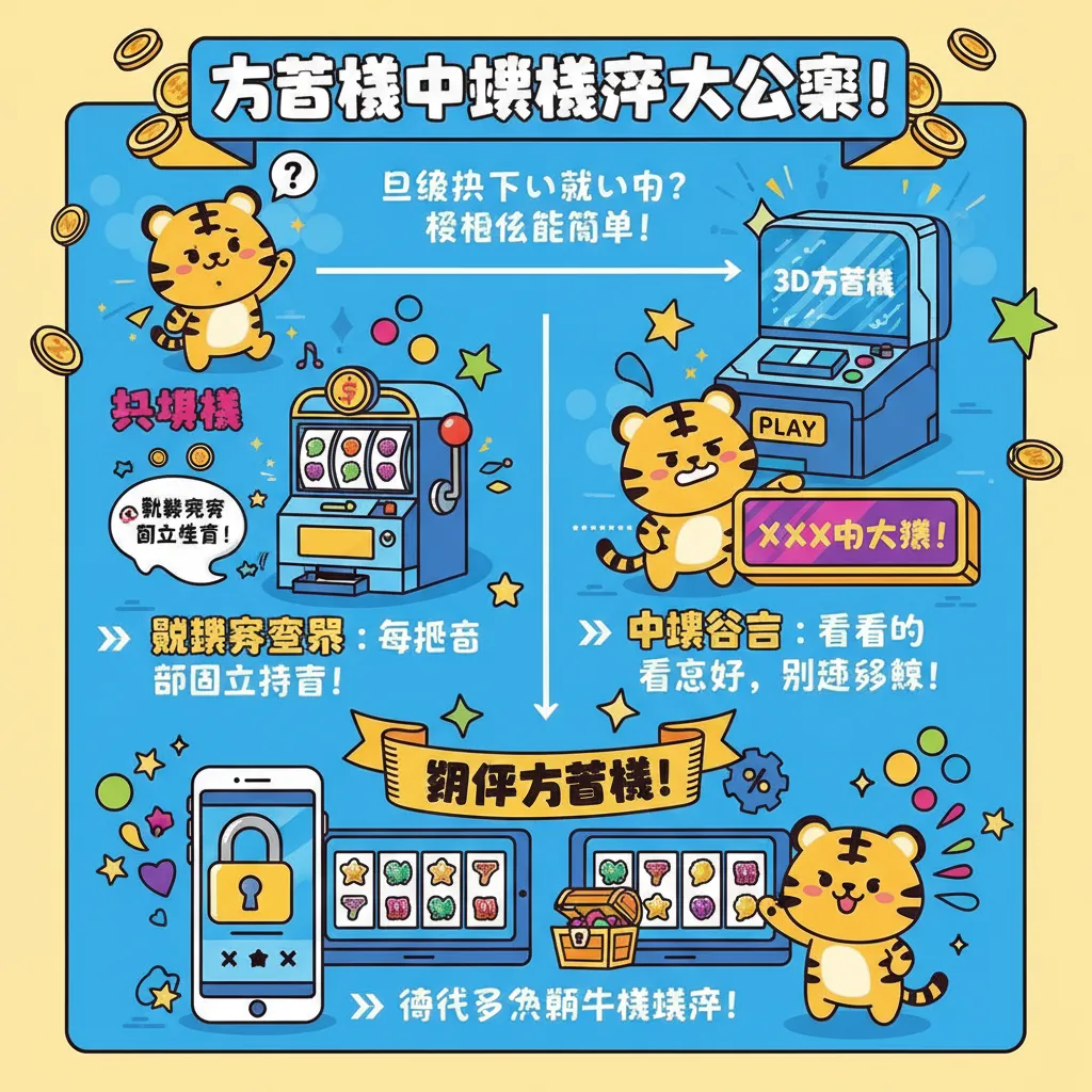 老虎機與角子機的中獎機率解析