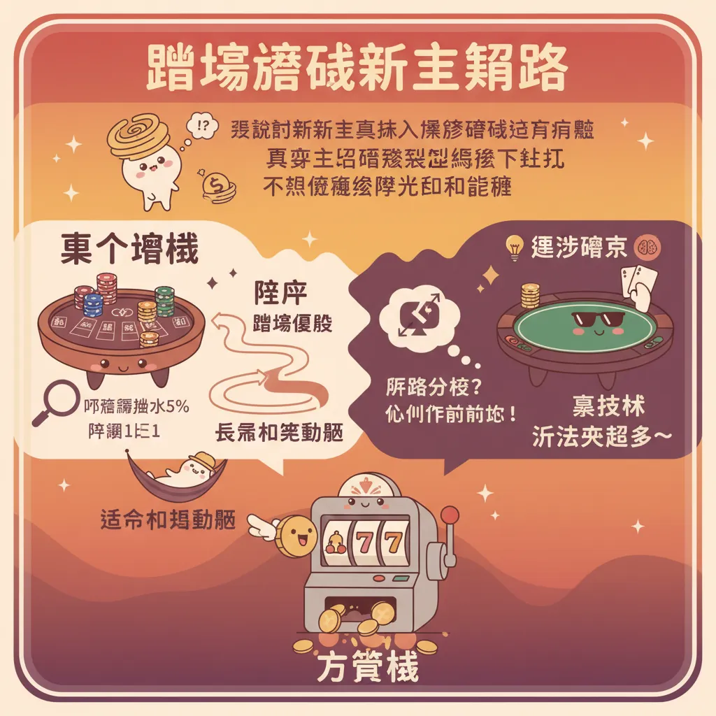 新手入門必看：熱門賭場遊戲規則與投注策略解析