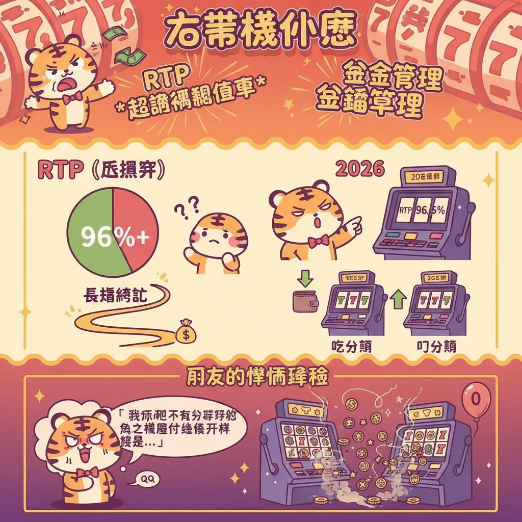 老虎機心得：掌握RTP與資金管理，提升博弈遊戲勝率