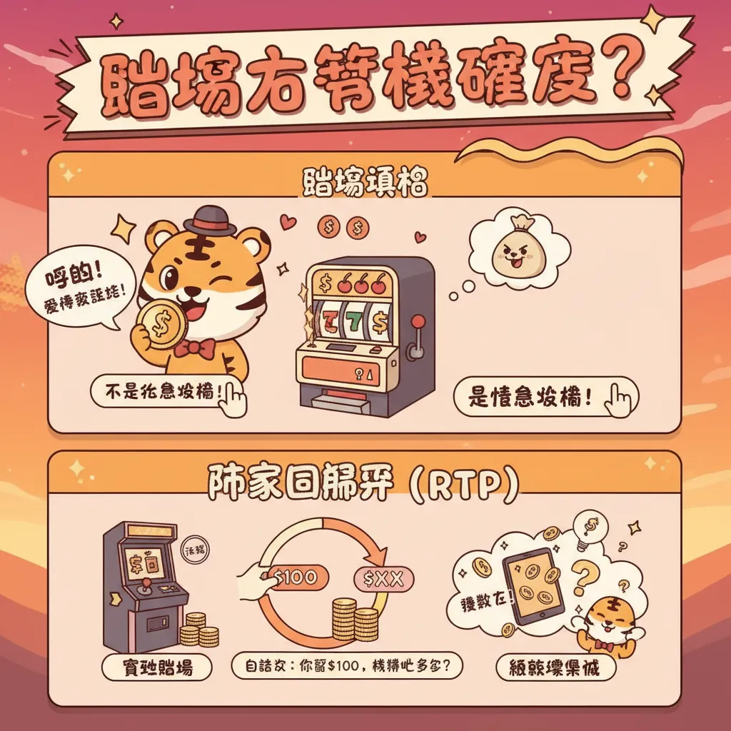 破解賭場老虎機：掌握玩家回報率與拉霸技巧