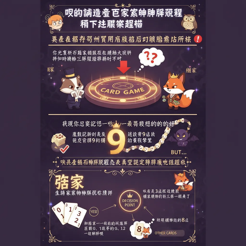 掌握百家樂補牌規則與下注策略的獲勝關鍵