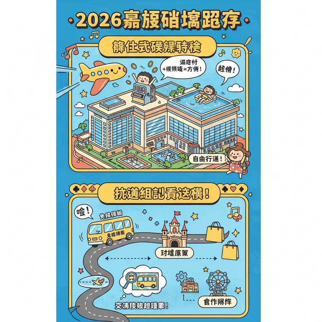 2026精選賭場推薦：豪華度假村與博弈娛樂攻略