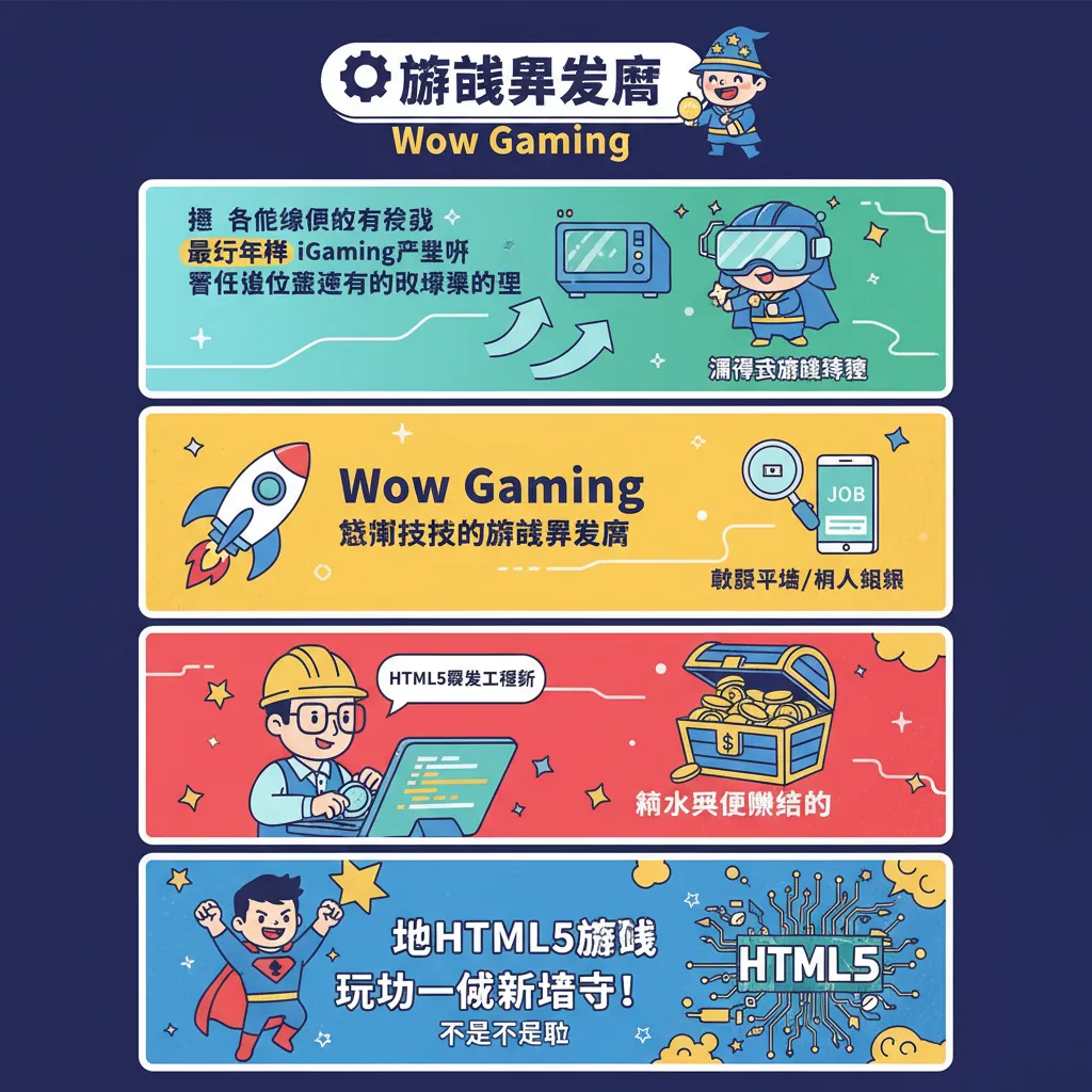 Wow Gaming結合HTML5開發與RNG機制，打造沉浸式遊戲體驗