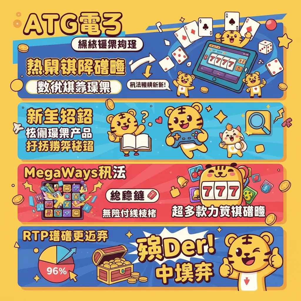 ATG電子開發的熱門棋牌遊戲與數位博弈娛樂攻略
