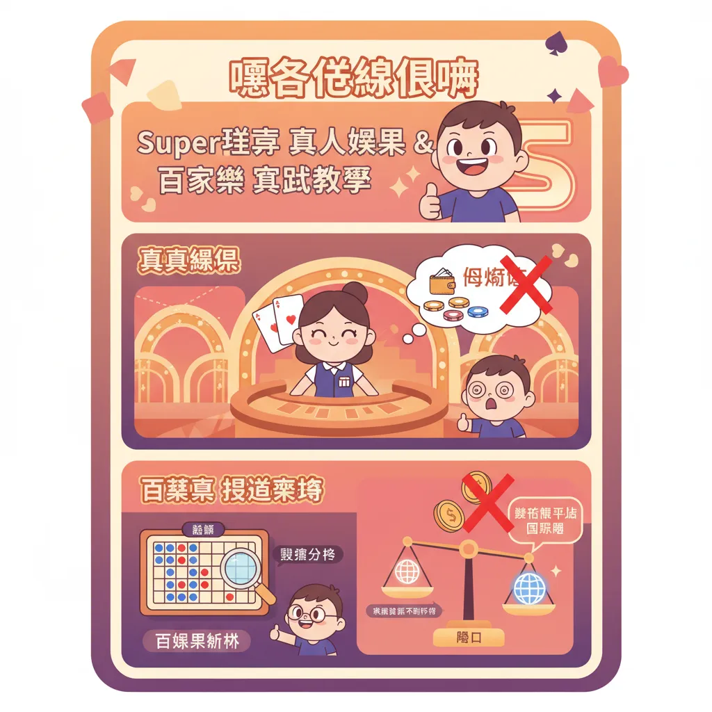 Super體育真人娛樂與百家樂投注策略實戰教學