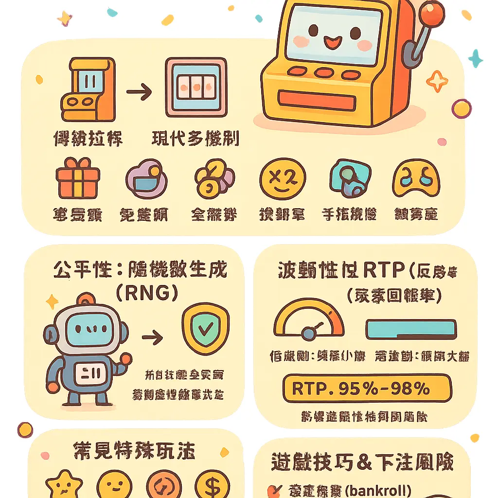 老虎機介紹 - 吃角子老虎機